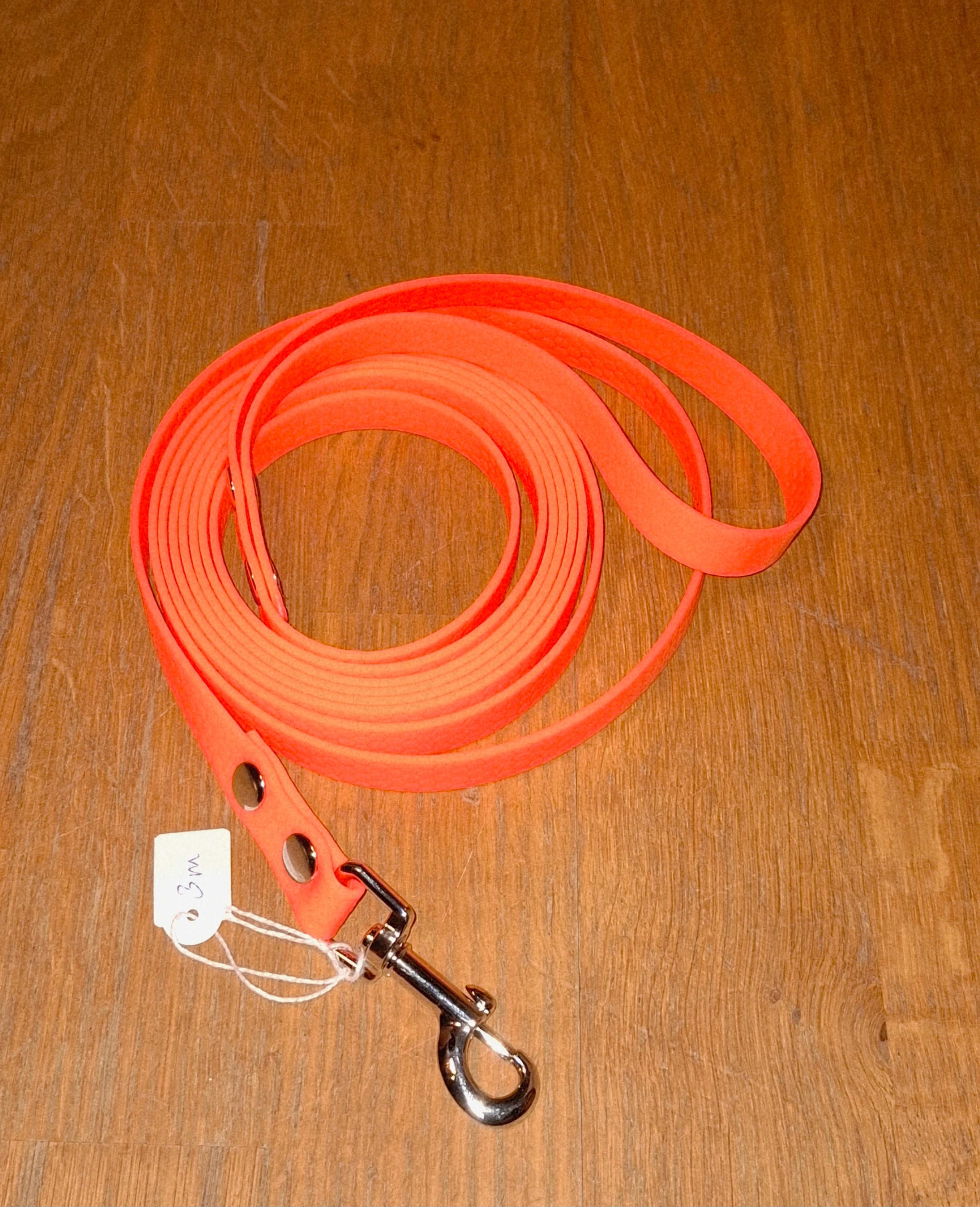 Koppel i vattenfast hexagon material, 16mm x 3m neonorange