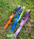 Reglerbart halsband i halvstrypmodell