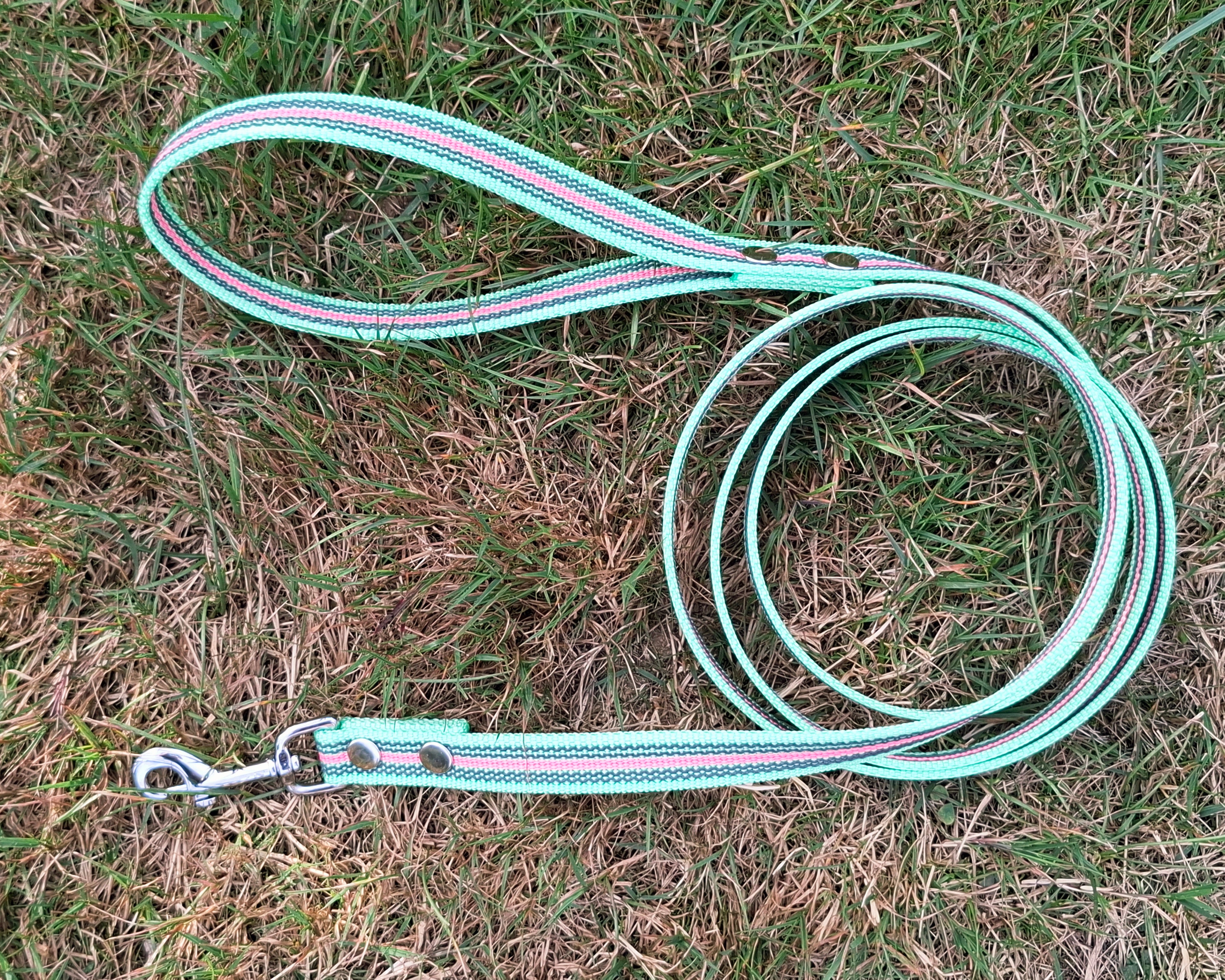 Antiglidkoppel 20mm x 200cm grön/rosa, ÄLDRE UTGÅENDE VARIANT