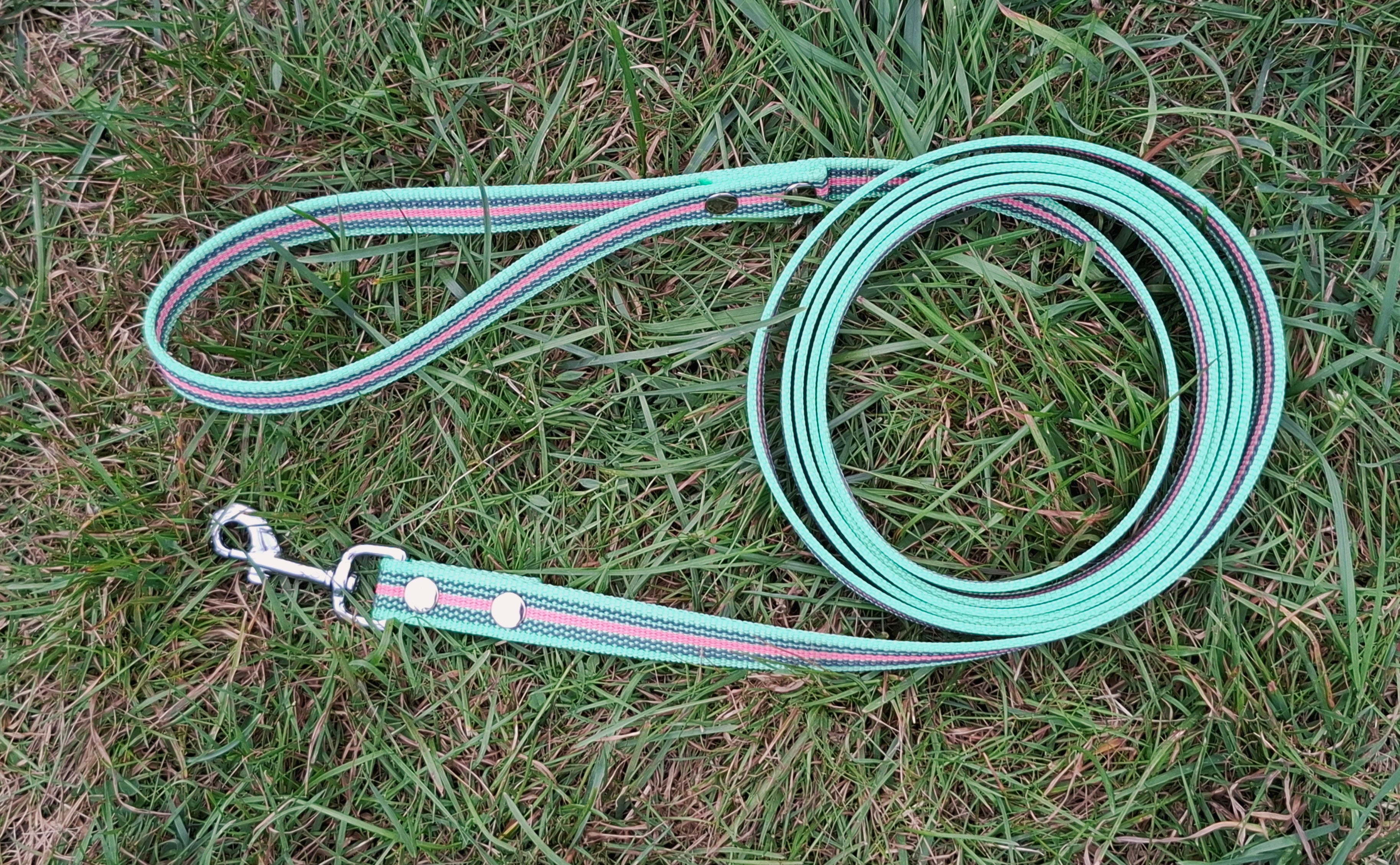 Antiglidkoppel 20mm x 300cm grön/rosa, ÄLDRE UTGÅENDE VARIANT