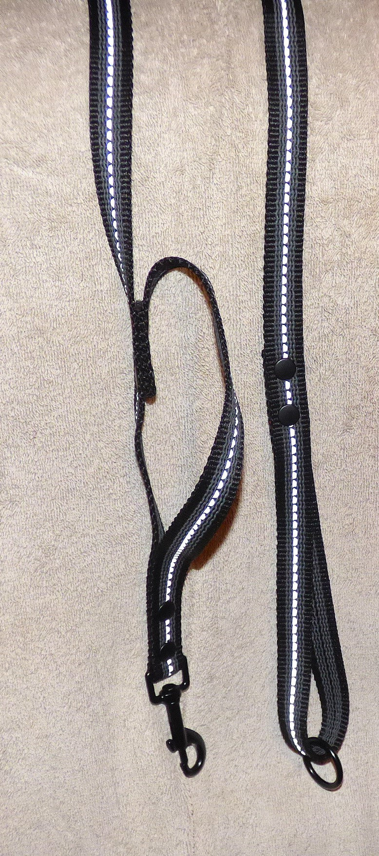 Reflexkoppel i antiglid med extra handtag