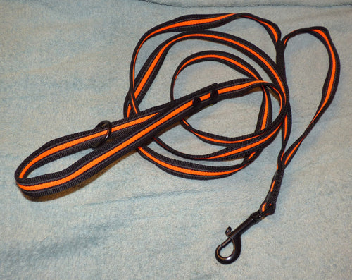 Antiglidkoppel med extra handtag, svart & neon
